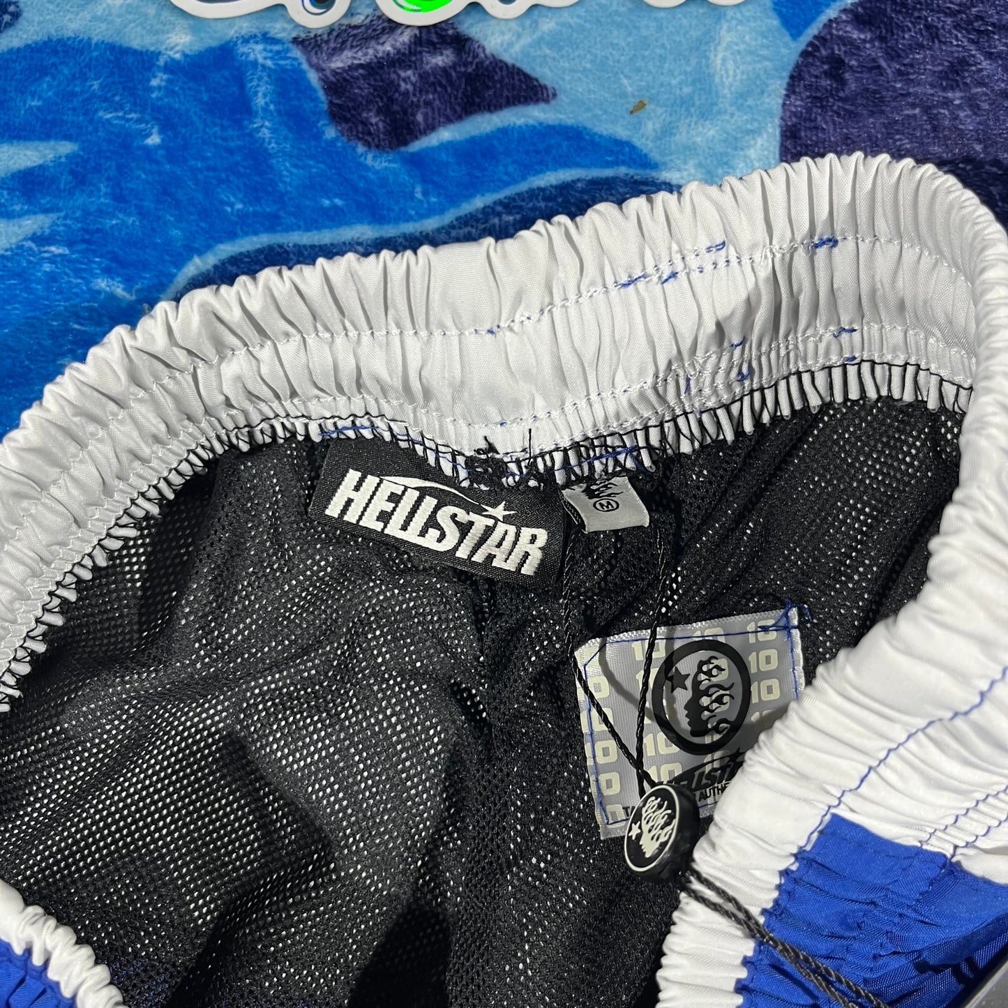 Short Malla Hellstar Azul M