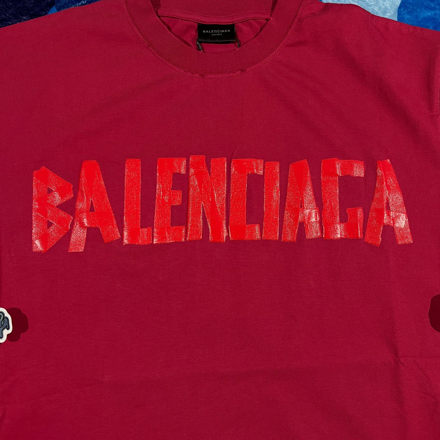 Remera Balenciaga New Tape Roja M