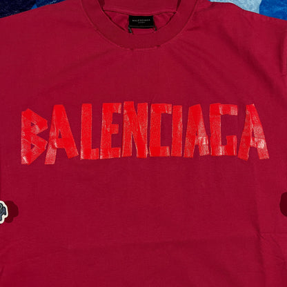 Remera Balenciaga New Tape Roja M