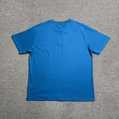 AMIRI MA BAR LOGO TEE BLUE