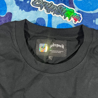 Remera Godspeed Memento Vivere Negra XL
