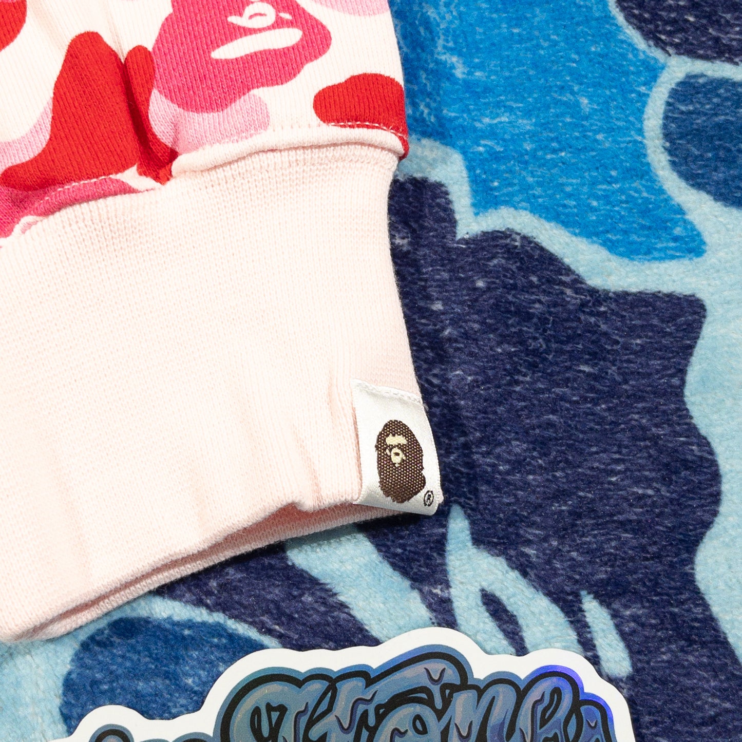 Campera Bape Abc Camo Rosa XL