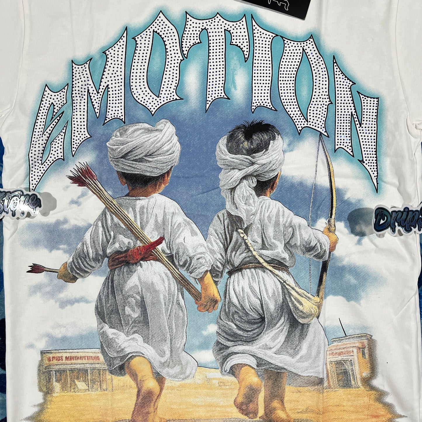 Remera Mixed Emotion Archer Blanca L