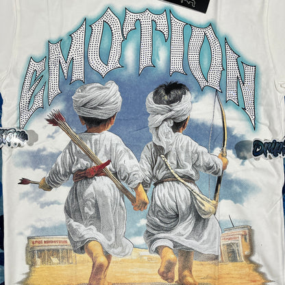 Remera Mixed Emotion Archer Blanca L