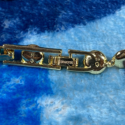 Gargantilla Swarovski Angelic Dorado