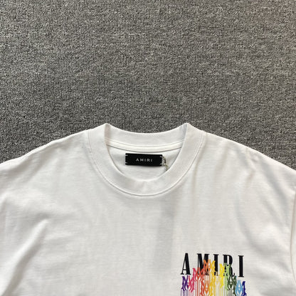 AMIRI MA DRIP COLLAGE TEE WHITE