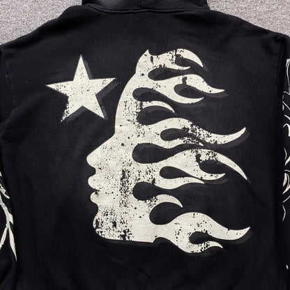 HELLSTAR STUDIOS RECORDS HOODIE BLACK