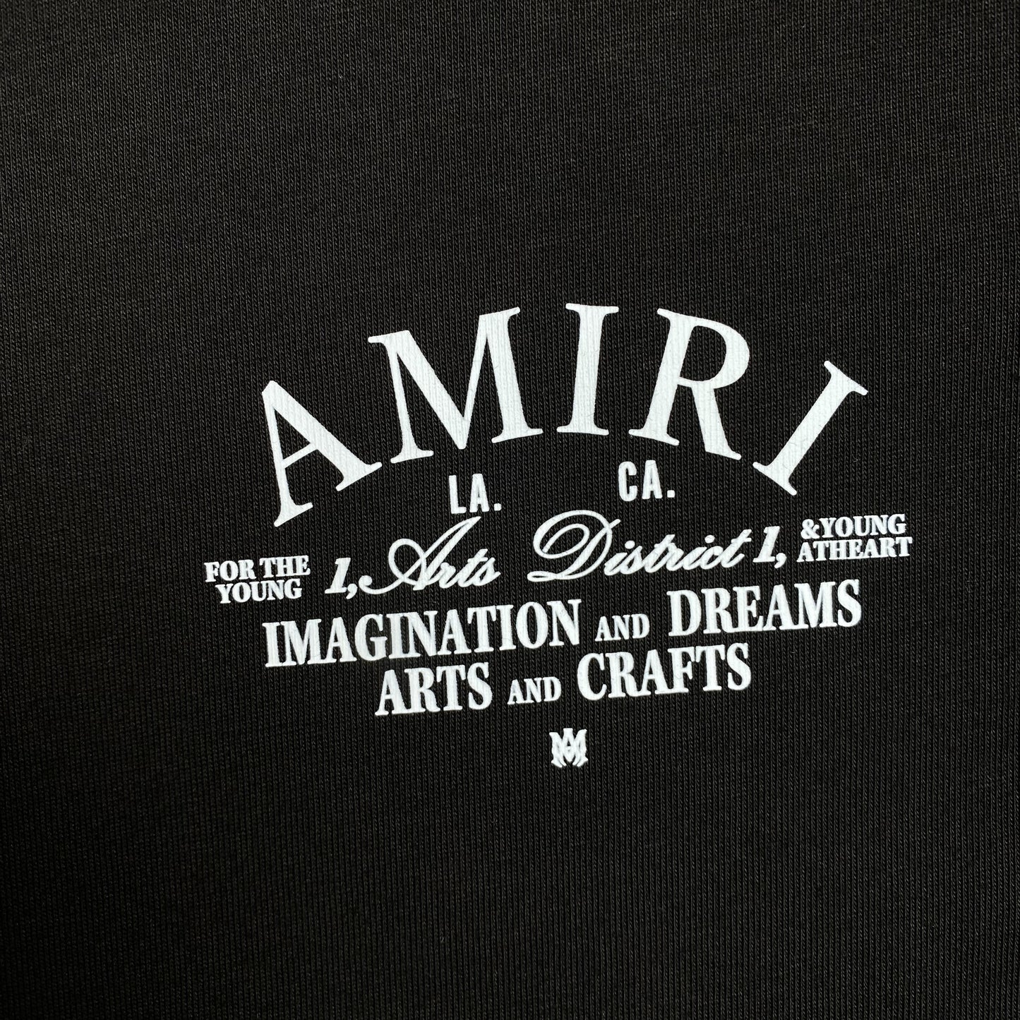 AMIRI ARTS DISTRICT TEE BLACK