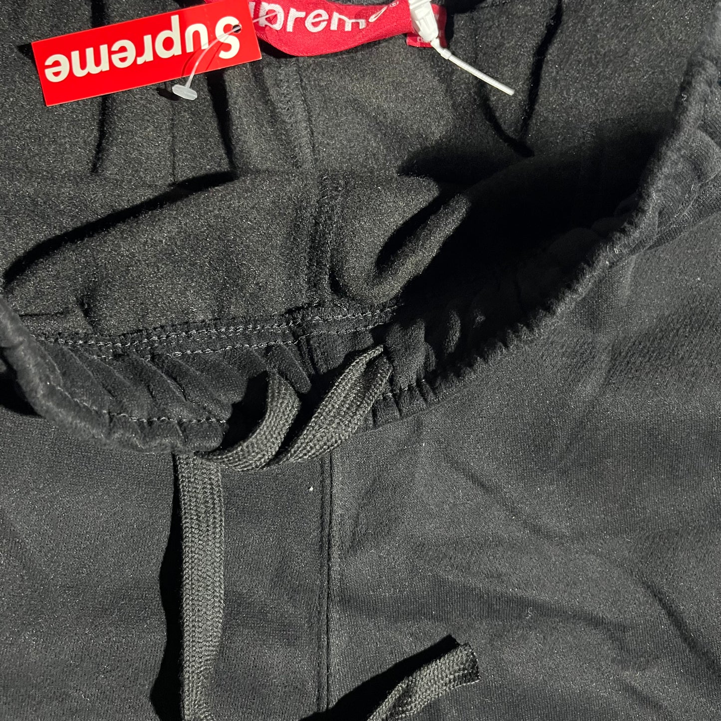 Pantalón Supreme Satin Applique Negro XL