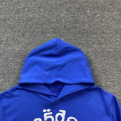 SP5DER LEGACY HOODIE BLUE