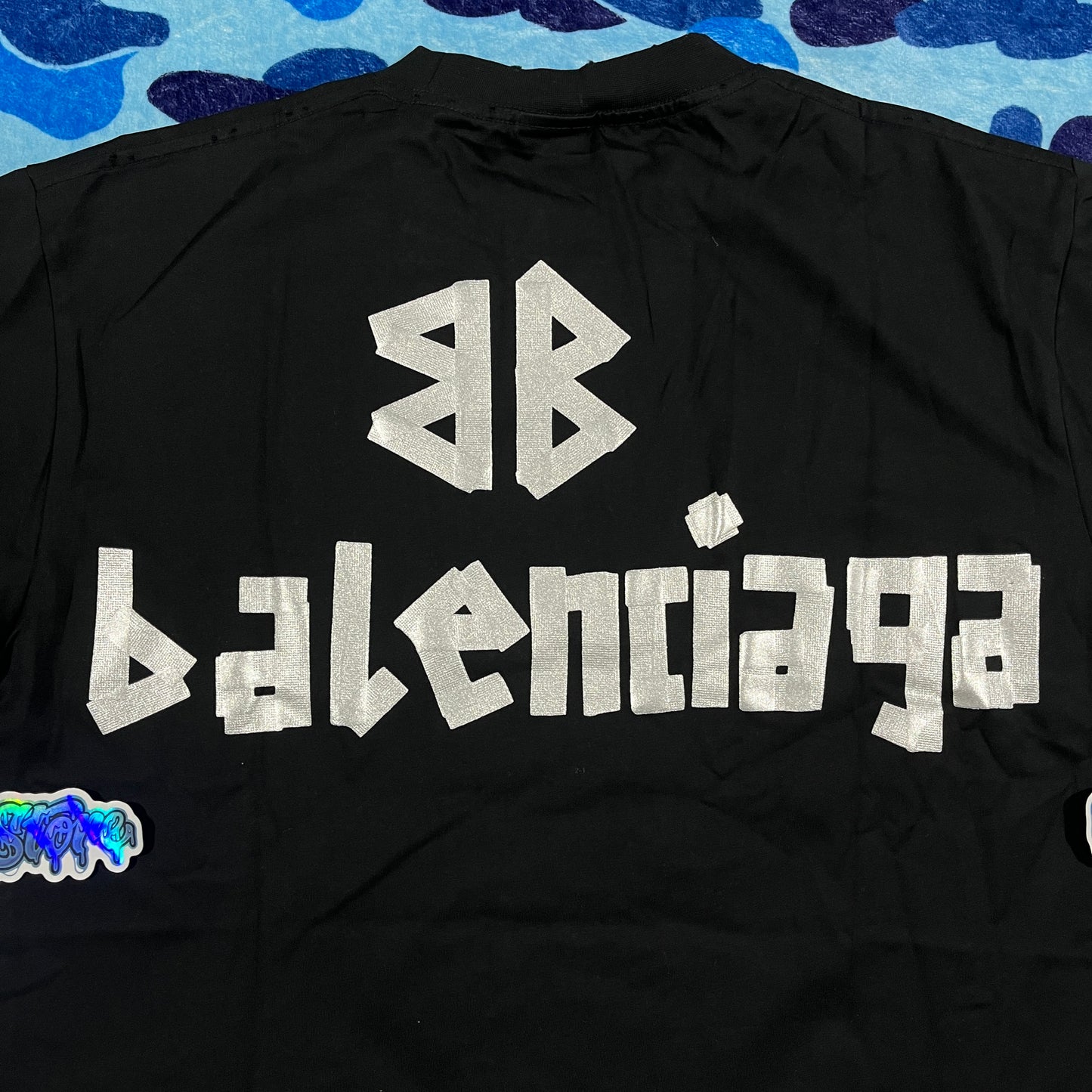 Remera Balenciaga New Tape Negra L