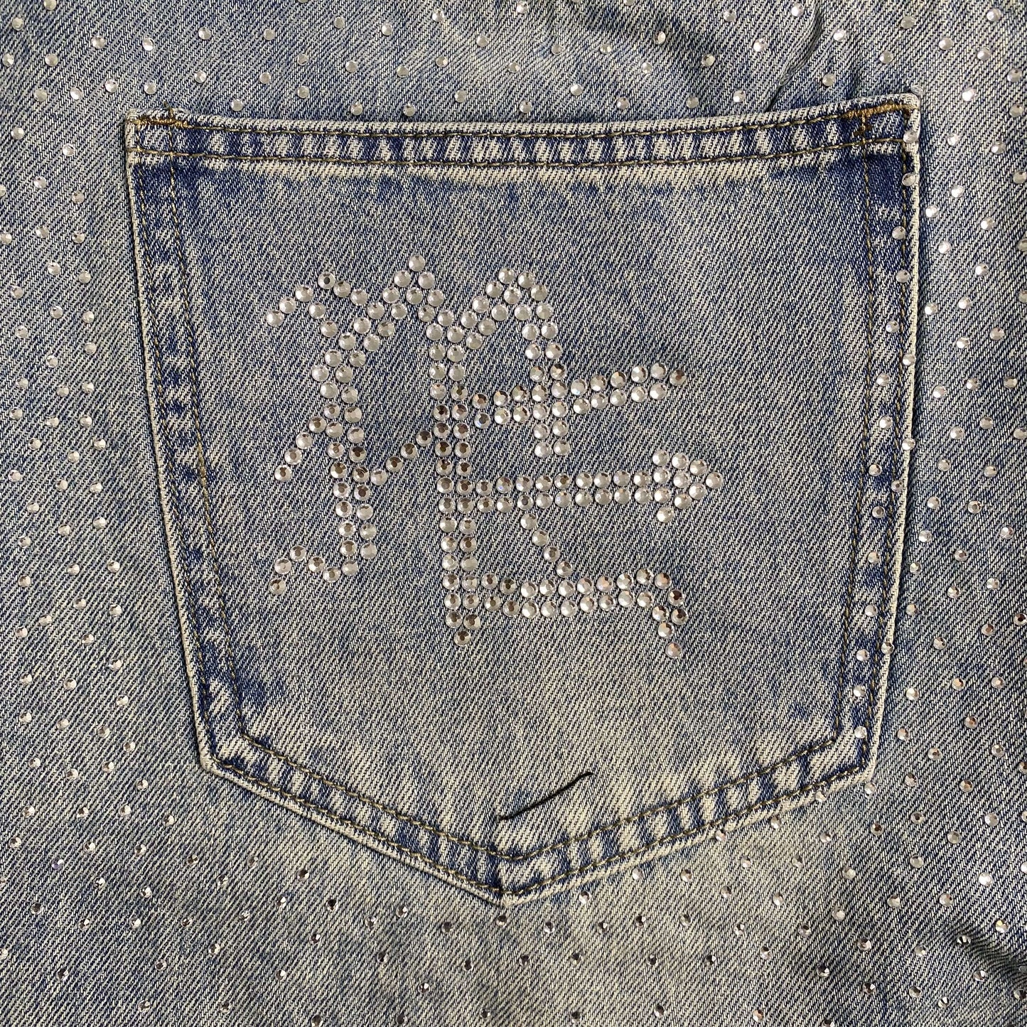 Pantalón Mixed Emotion ME Rhinestone Jean