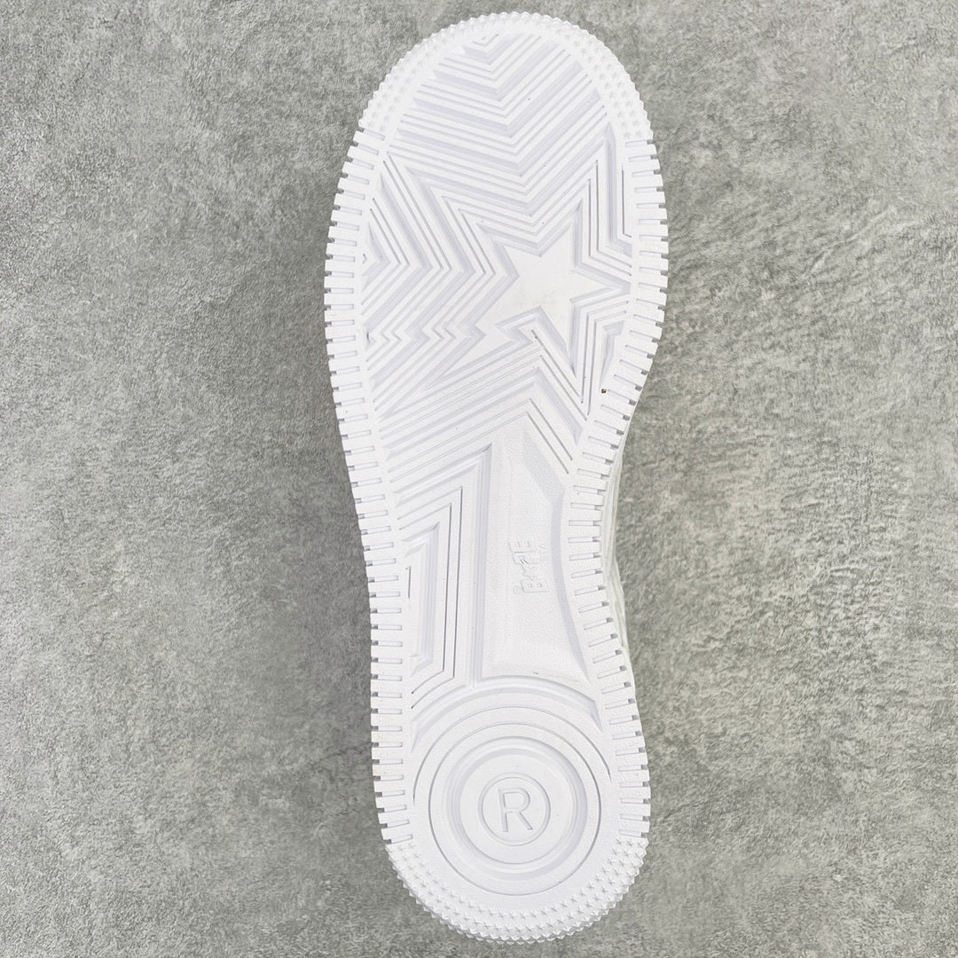 A Bathing Ape Bape Sta Triple Blanco