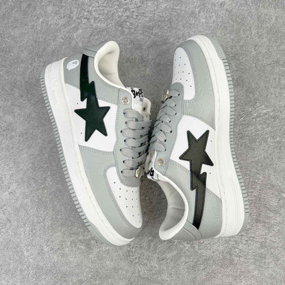 A Bathing Ape Bape Sta Low Gris Negro