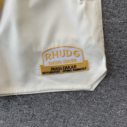 RHUDE SHORTS WHITE