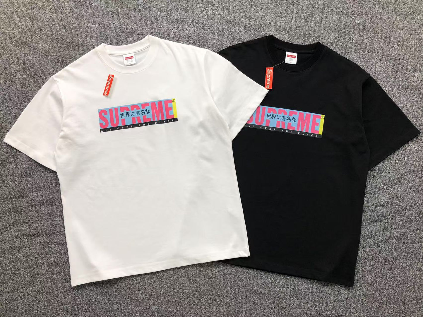 SUPREME ALL OVER TEE WHITE