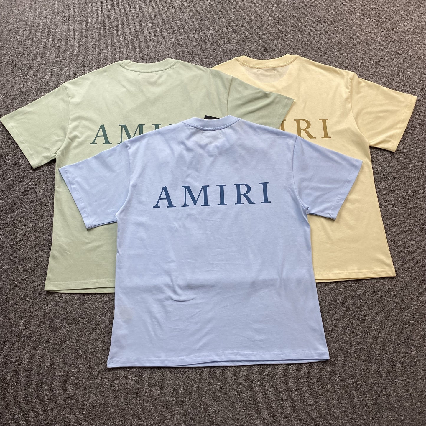 AMIRI MA LOGO TEE BLUE