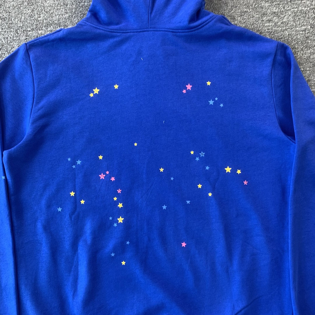 SP5DER TC HOODIE BLUE