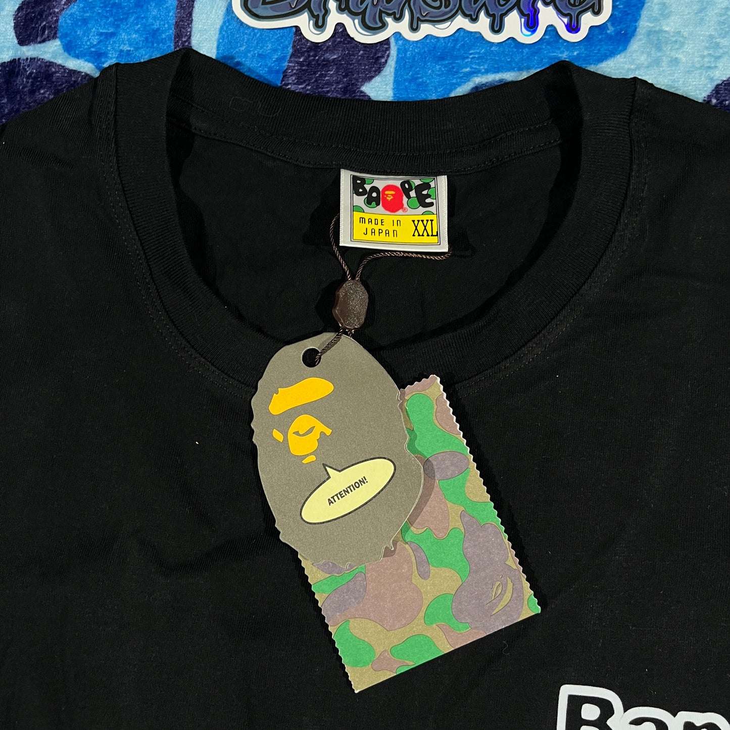 Remera Bape Graffiti Negra XL