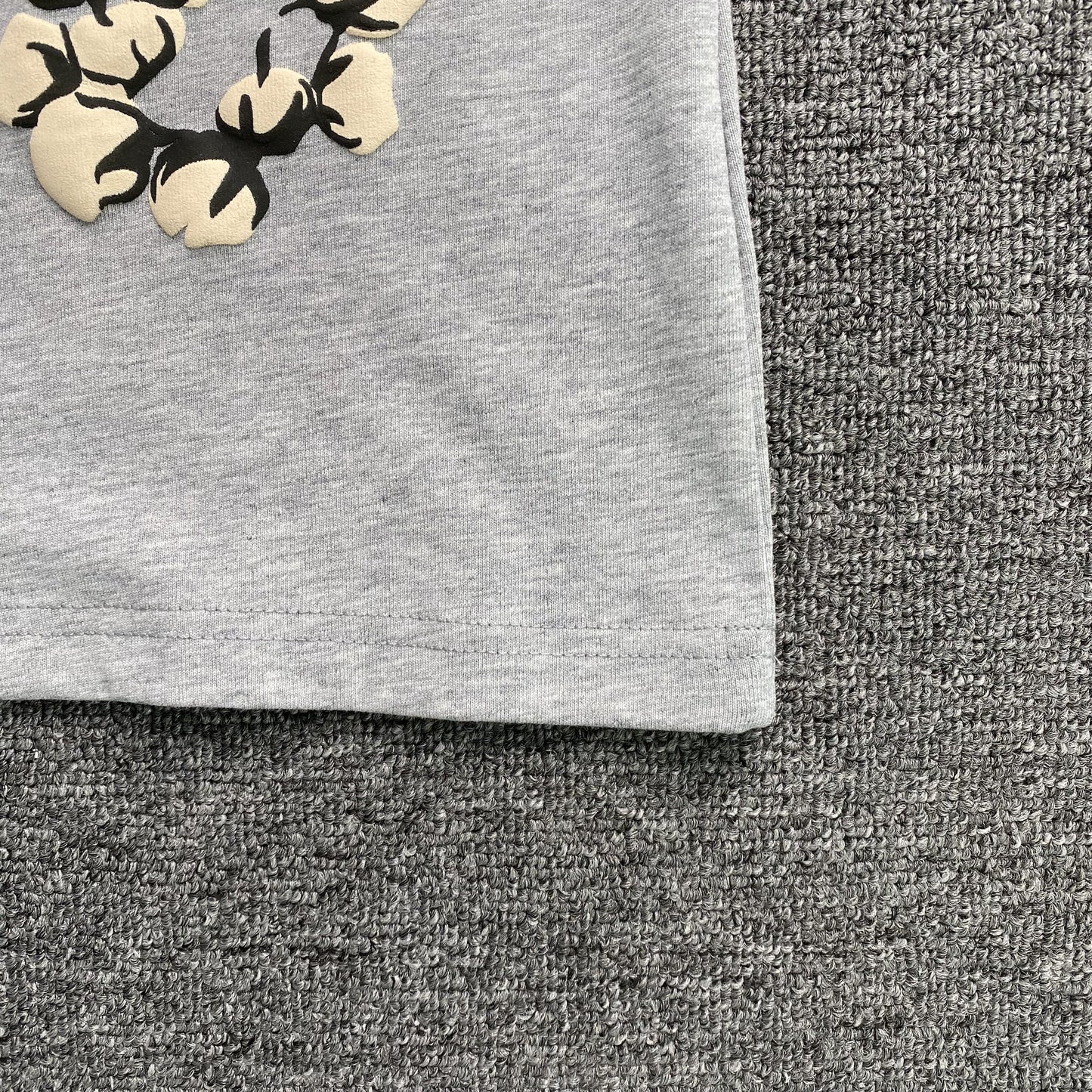 DENIM TEARS X CPFM CACTUS TEARS WREATH TEE GREY