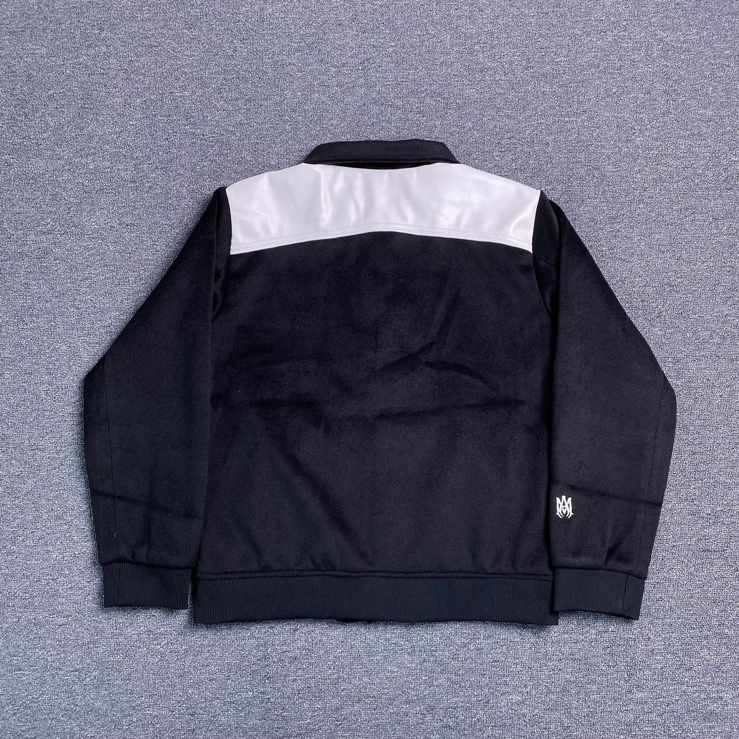 AMIRI VARSITY BOMBER JACKET BLACK