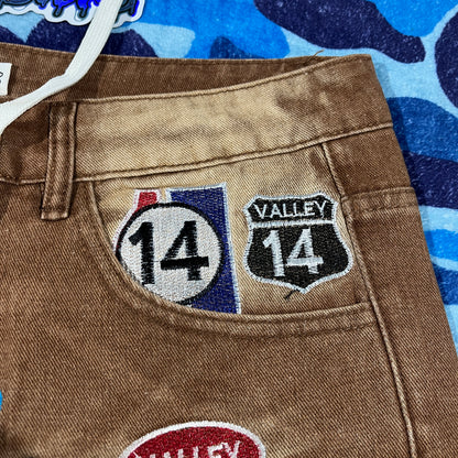 Bermuda Short Valley Skittles Patch Marrón XL