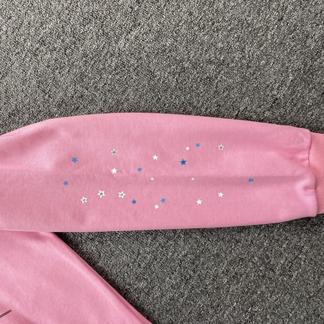 SP5DER OG WEB HOODIE PINK