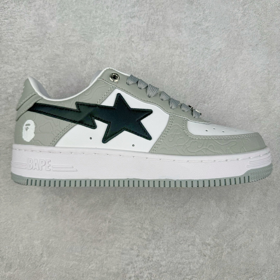 A Bathing Ape Bape Sta Low Gris Negro