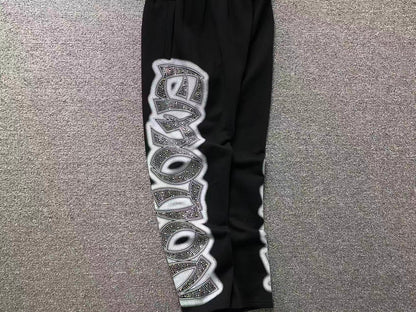 Pantalón Mixed Emotion Midnight Rhinestone Negro