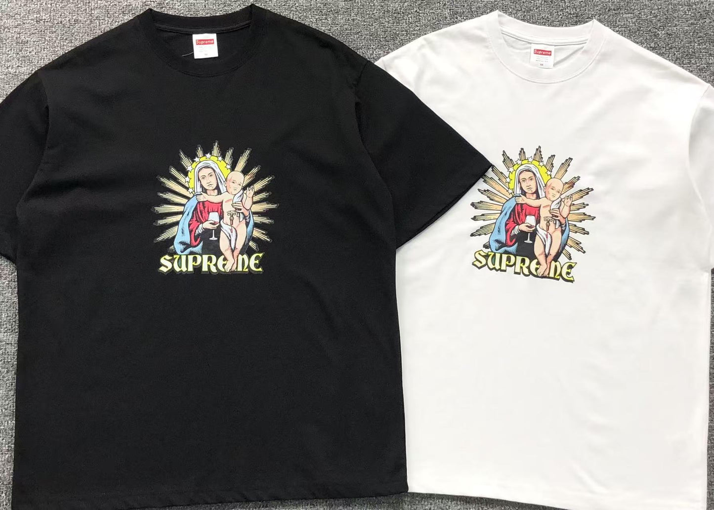 SUPREME BLOOD TEE WHITE