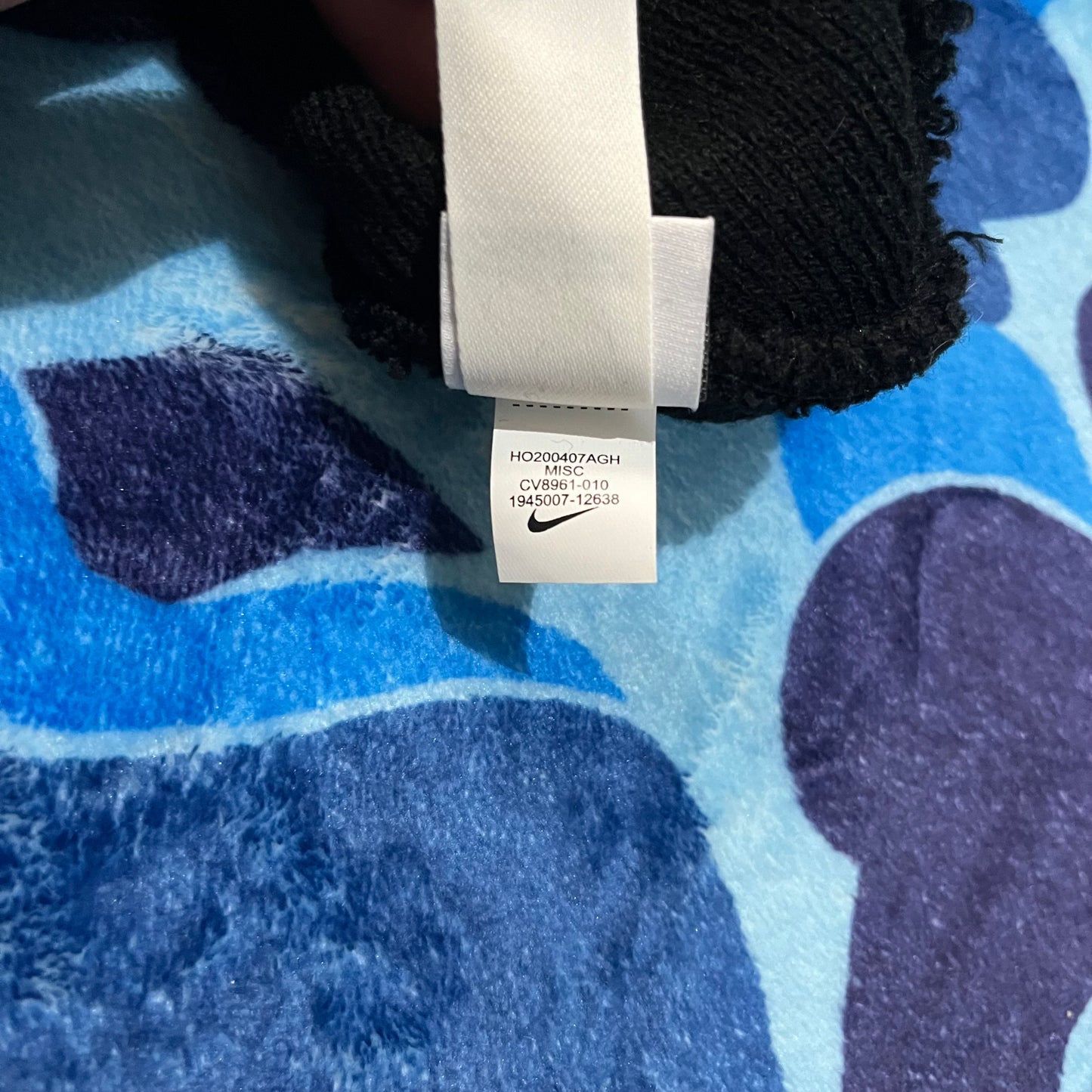 NIKE X STUSSY CUFF BEANIE (2020) BLACK