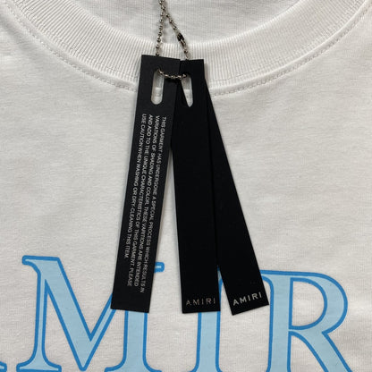 AMIRI MA BAR LOGO TEE WHITE