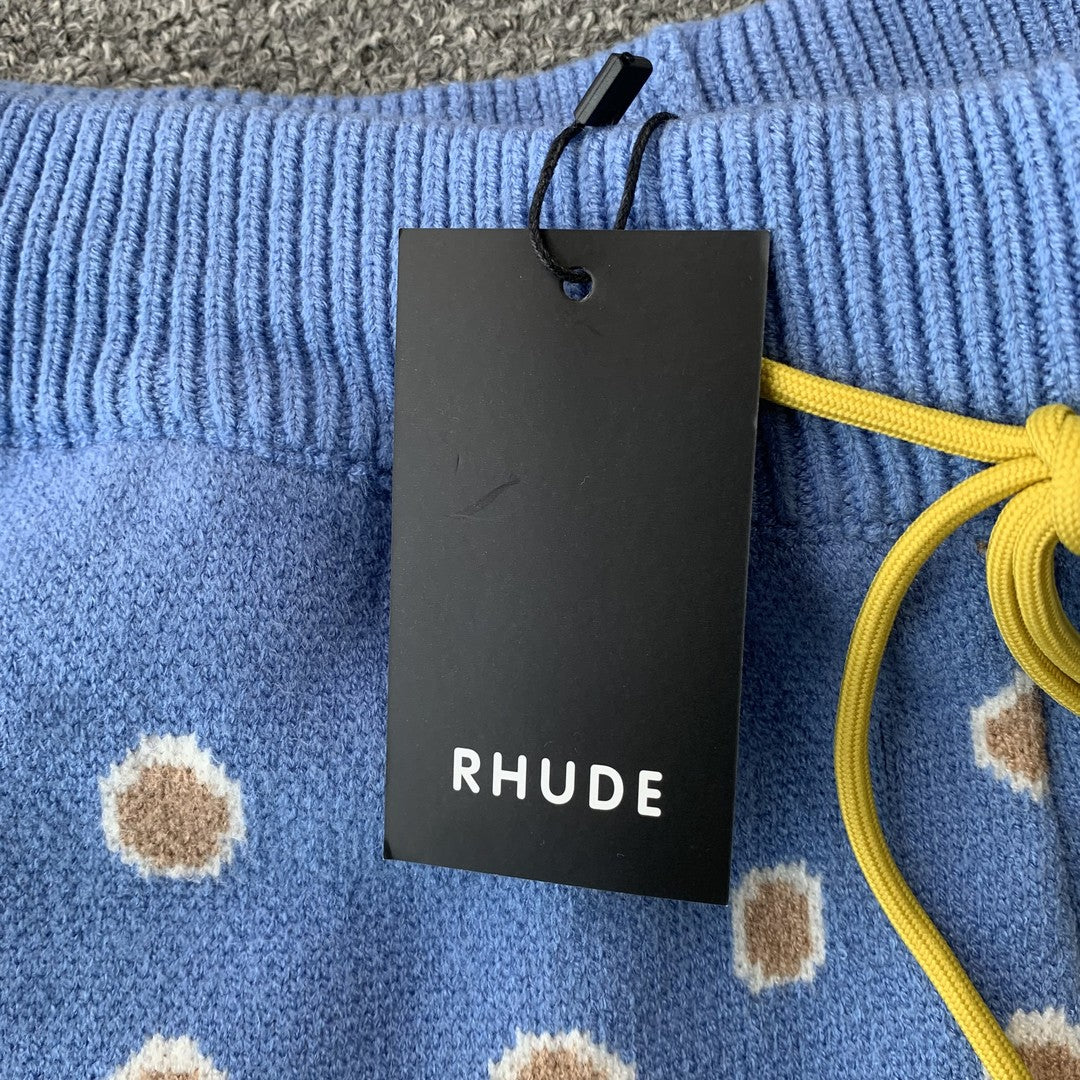 RHUDE SHORTS BLUE