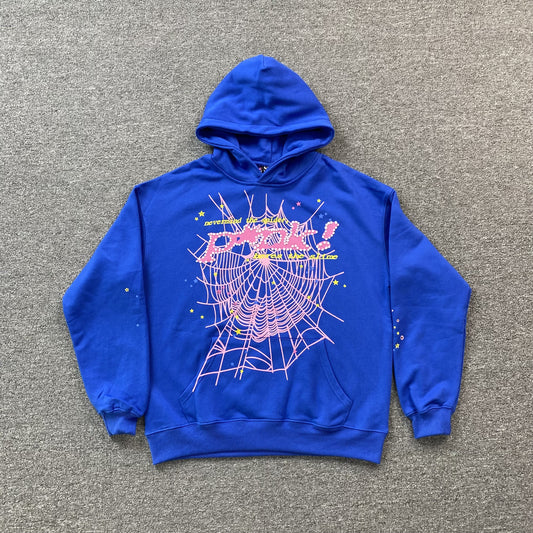 SP5DER TC HOODIE BLUE