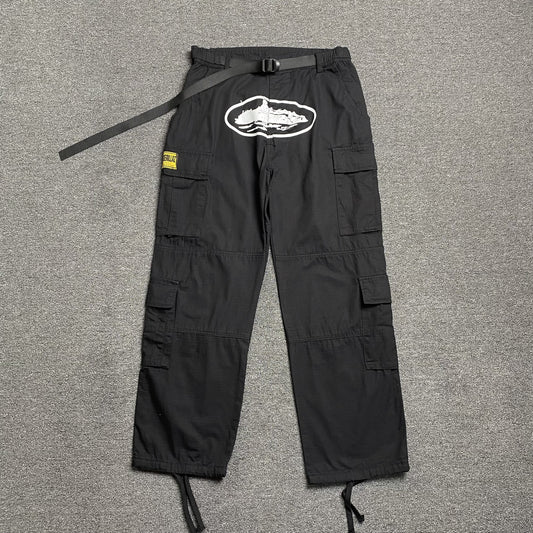 CORTEIZ GUERILLAZ CARGOS BLACK