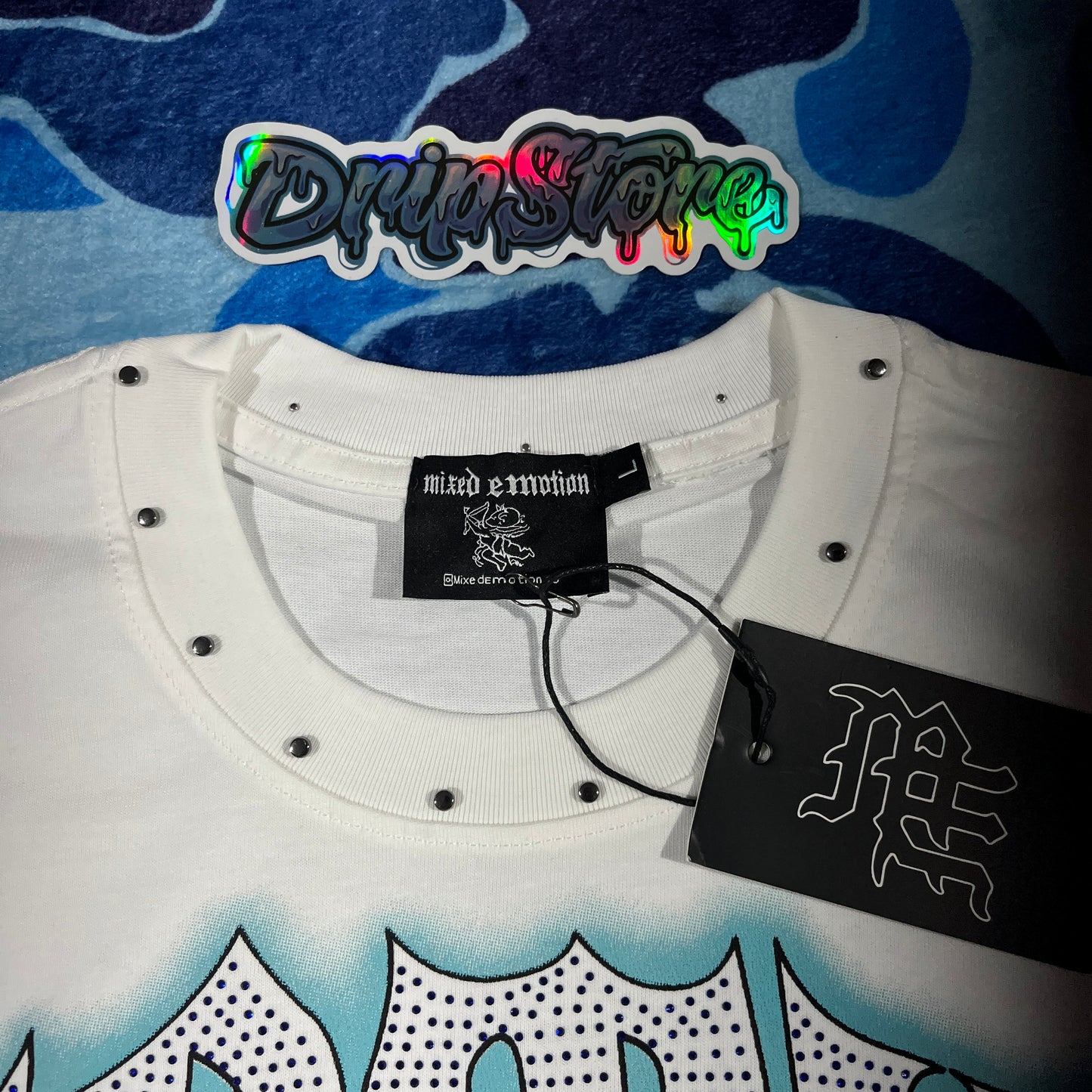 Remera Mixed Emotion Archer Blanca L