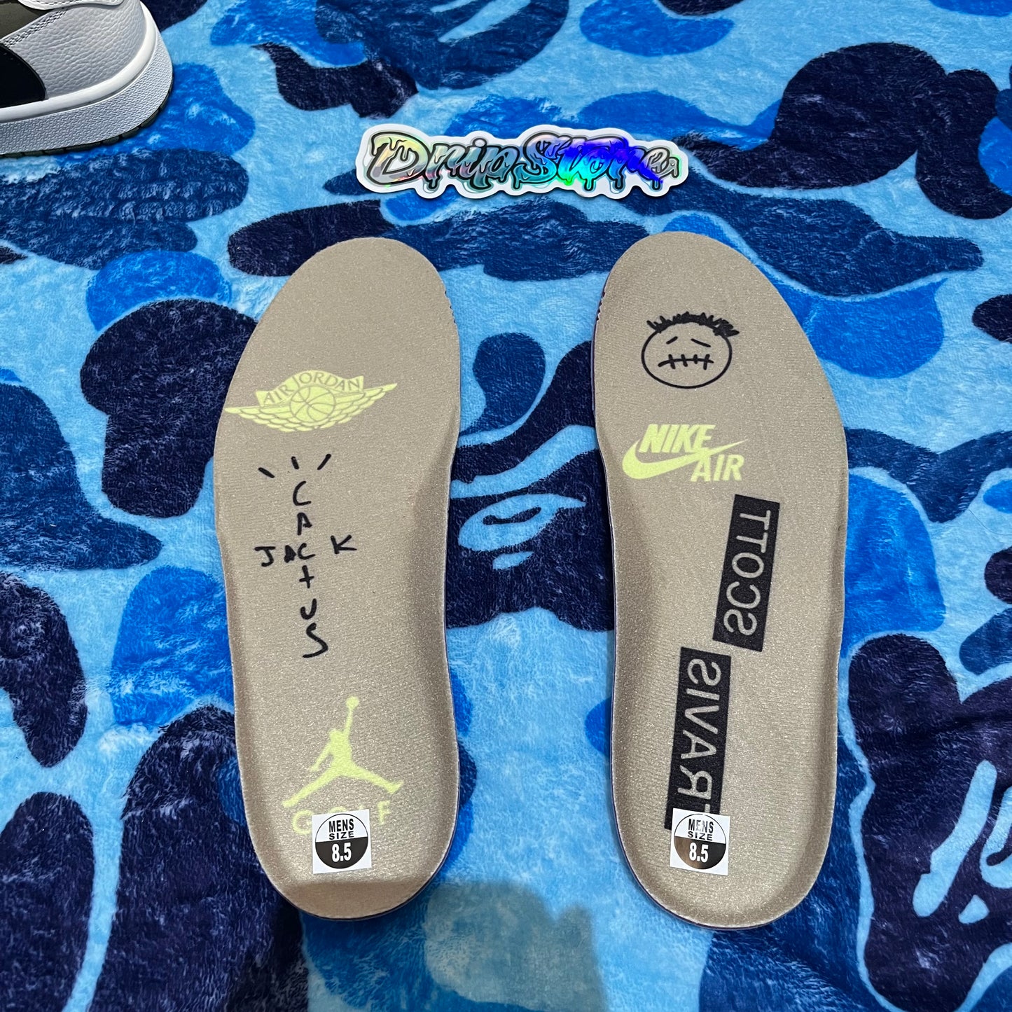 Jordan 1 Low Golf X Travis Scott Neutral Olive