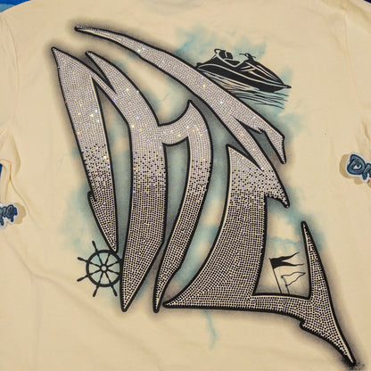 Remera Mixed Emotion Jetski Crema L-XL