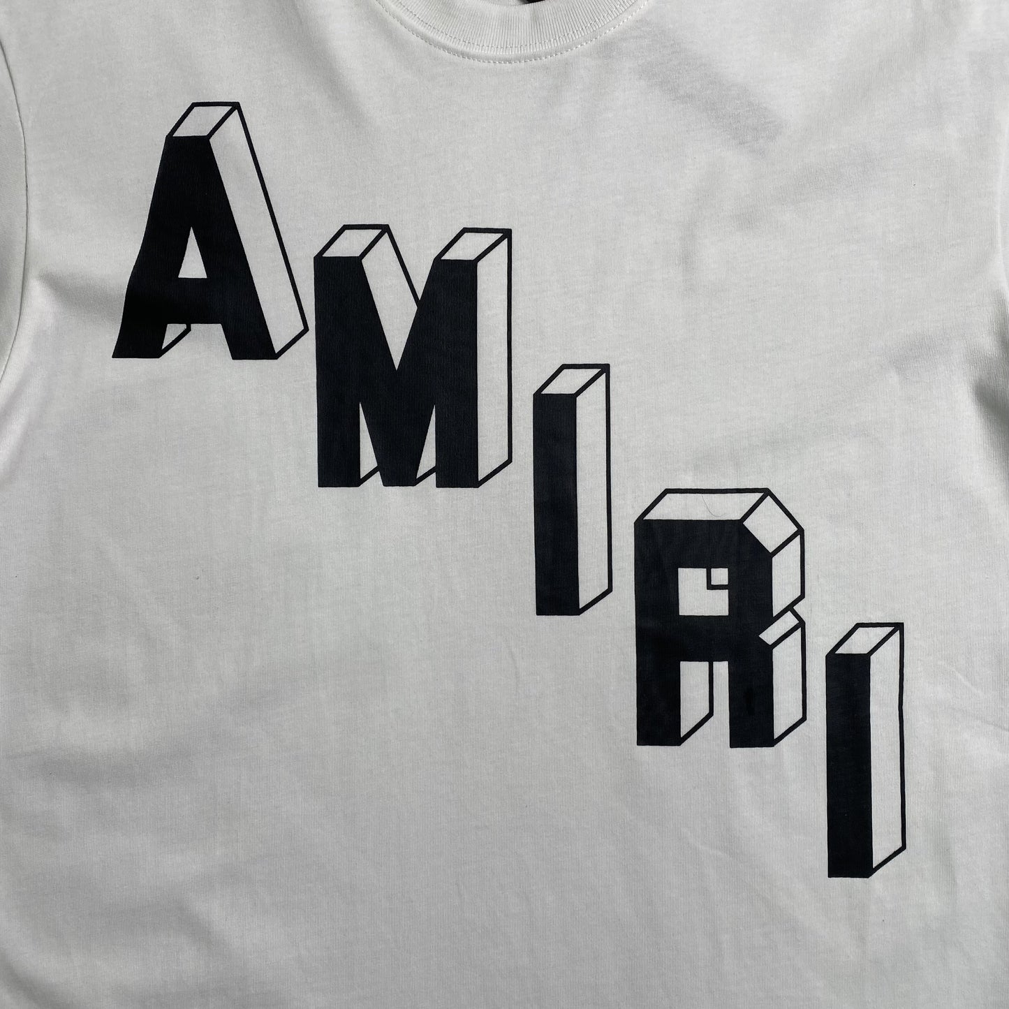 AMIRI COLLEGIATE TEE WHITE