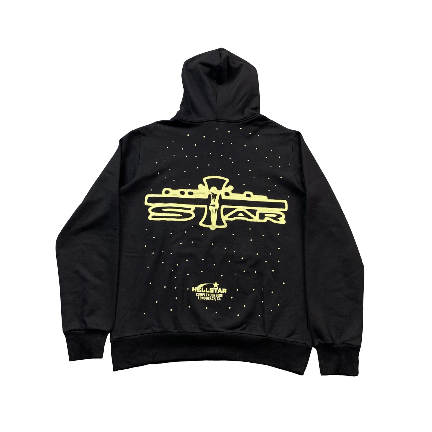 HELLSTAR COMPLEXCON HOODIE BLACK