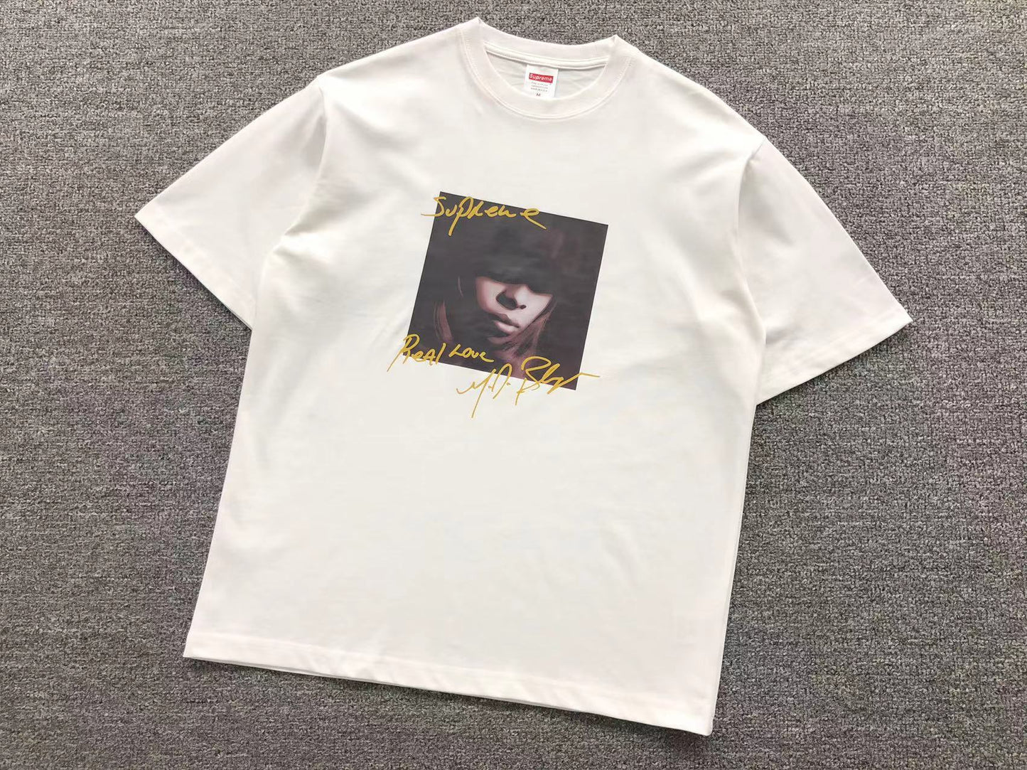 SUPREME MARY J. BLIGE TEE WHITE