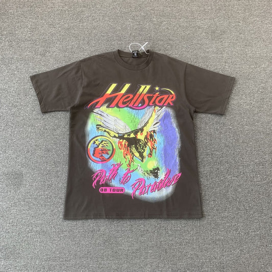 HELLSTAR STUDIOS ANGEL 08 TOUR TEE BLACK