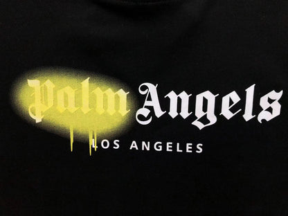 PALM ANGELS LOS ANGELES SPRAYED TEE BLACK