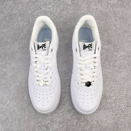 A Bathing Ape Bape Sta Triple Blanco
