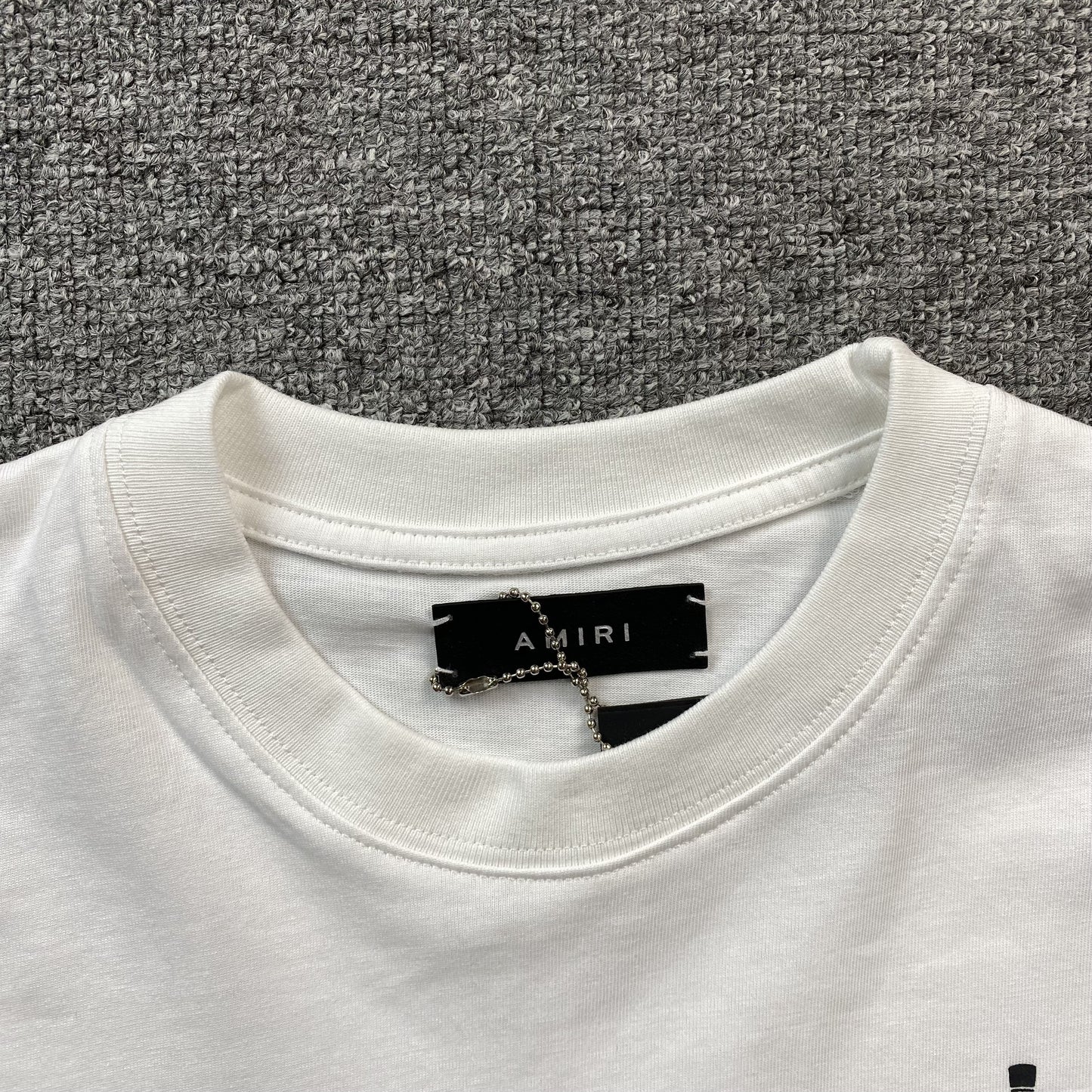 AMIRI DAGGER TEE WHITE