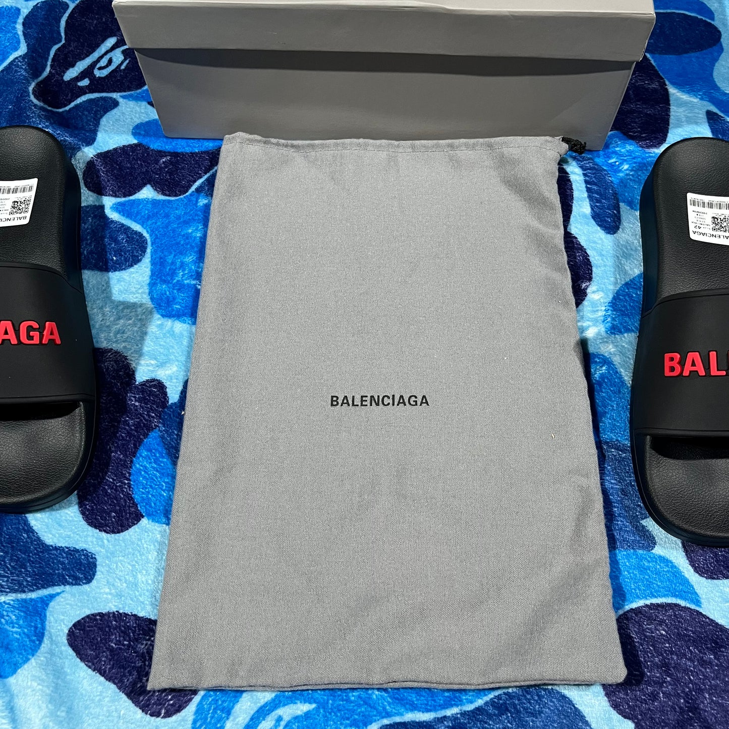 Ojotas Balenciaga Negras 42 EU