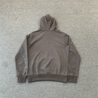 SP5DER WAIT WEB HOODIE SLATE GREY