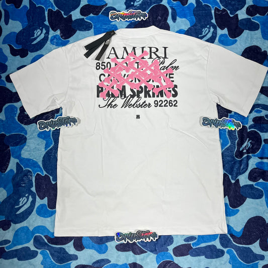 Remera Amiri Bones Blanca XL