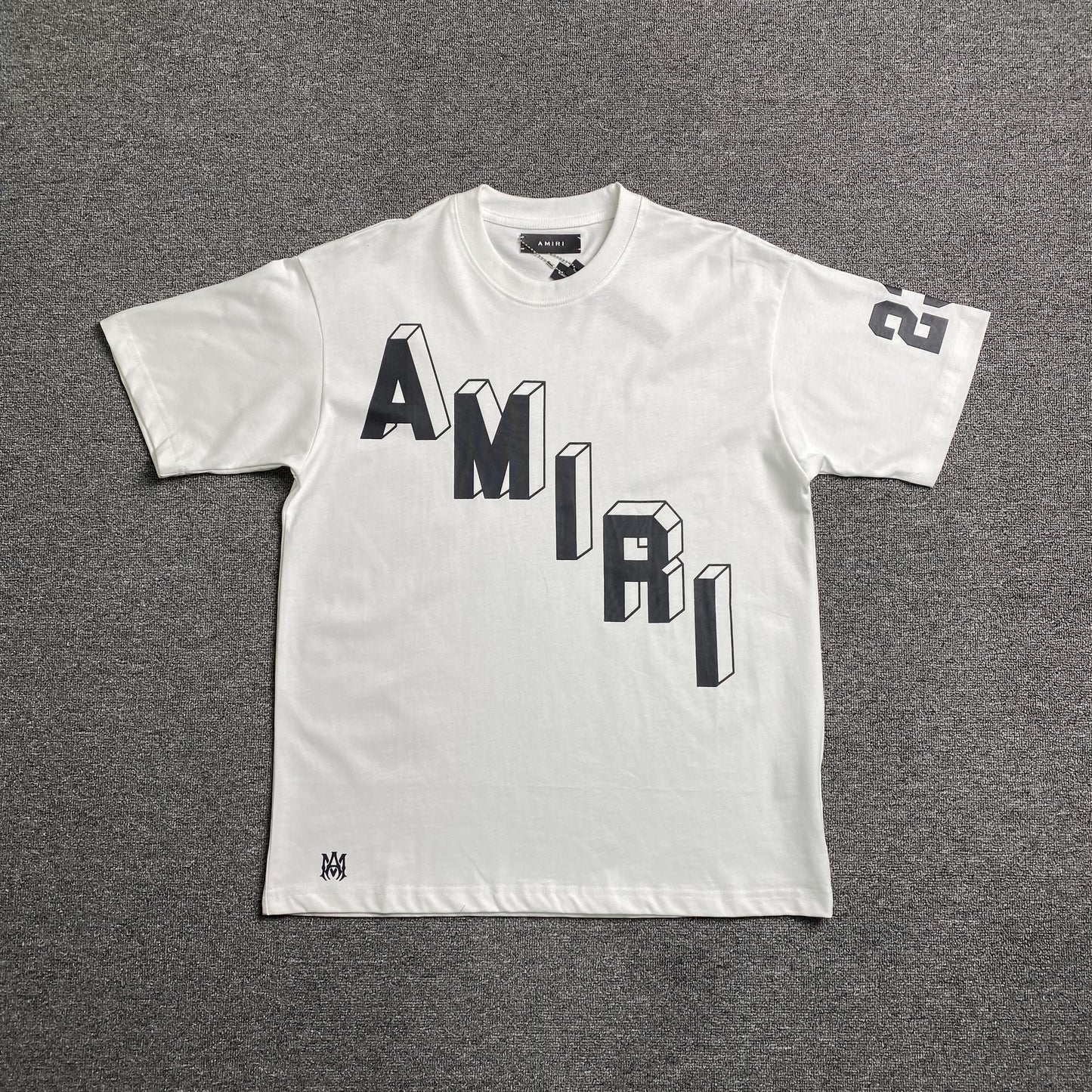 AMIRI COLLEGIATE TEE WHITE