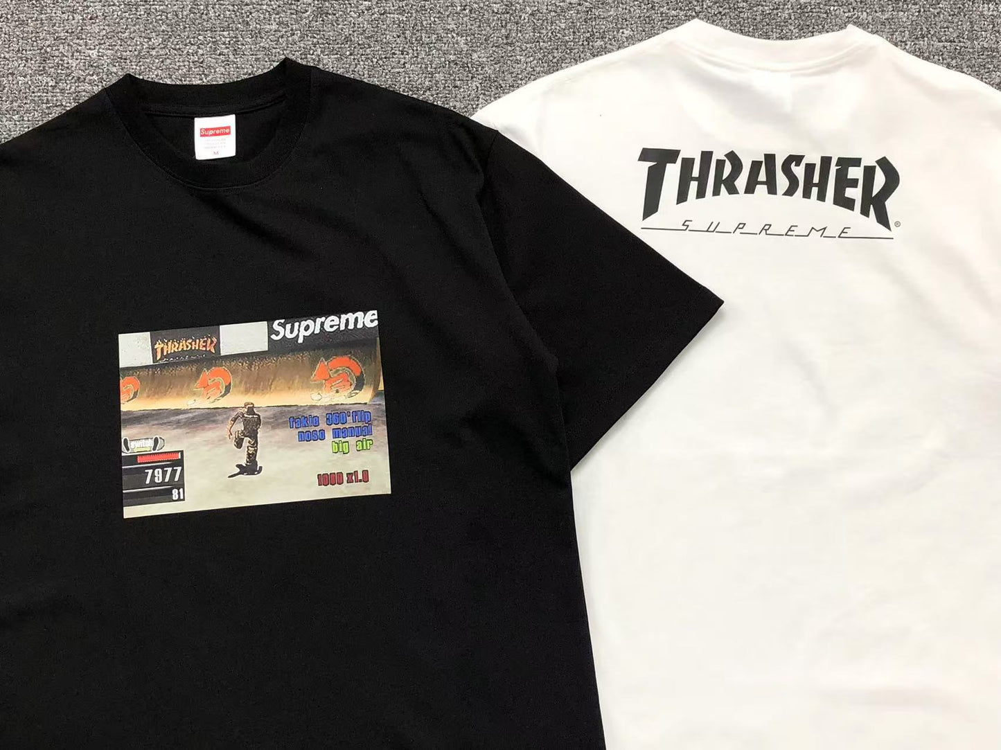 SUPREME THRASHER GAME TEE WHITE